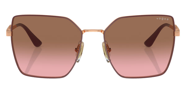 Top Bordeaux/Rose Gold / Pink Gradient Brown / 56-17-140