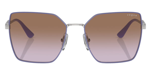 Top Wisteria/Silver / Violet Gradient Brown / 56-17-140