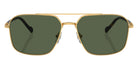 vogue eyewear VO4289S 280/9A 59 - Gold/Dark Havana / Dark Green Polarized