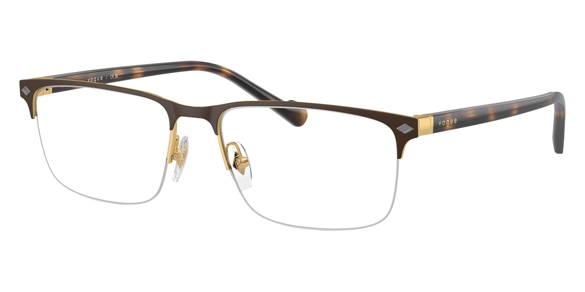 vogue eyewear VO4292 5190S 56 - Top Matte Brown/Gold #id:vo42925190s_s:104105