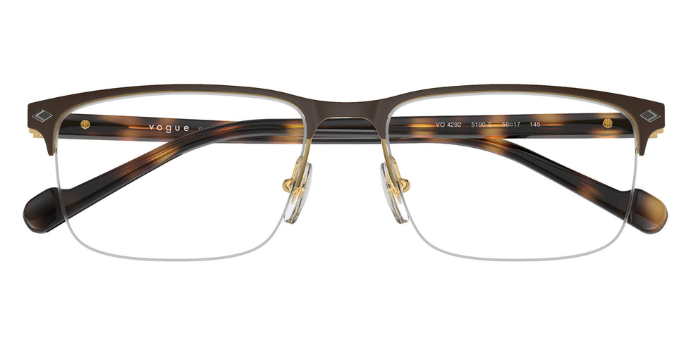 vogue eyewear VO4292 5190S 56 - Top Matte Brown/Gold #id:vo42925190s_s:104125