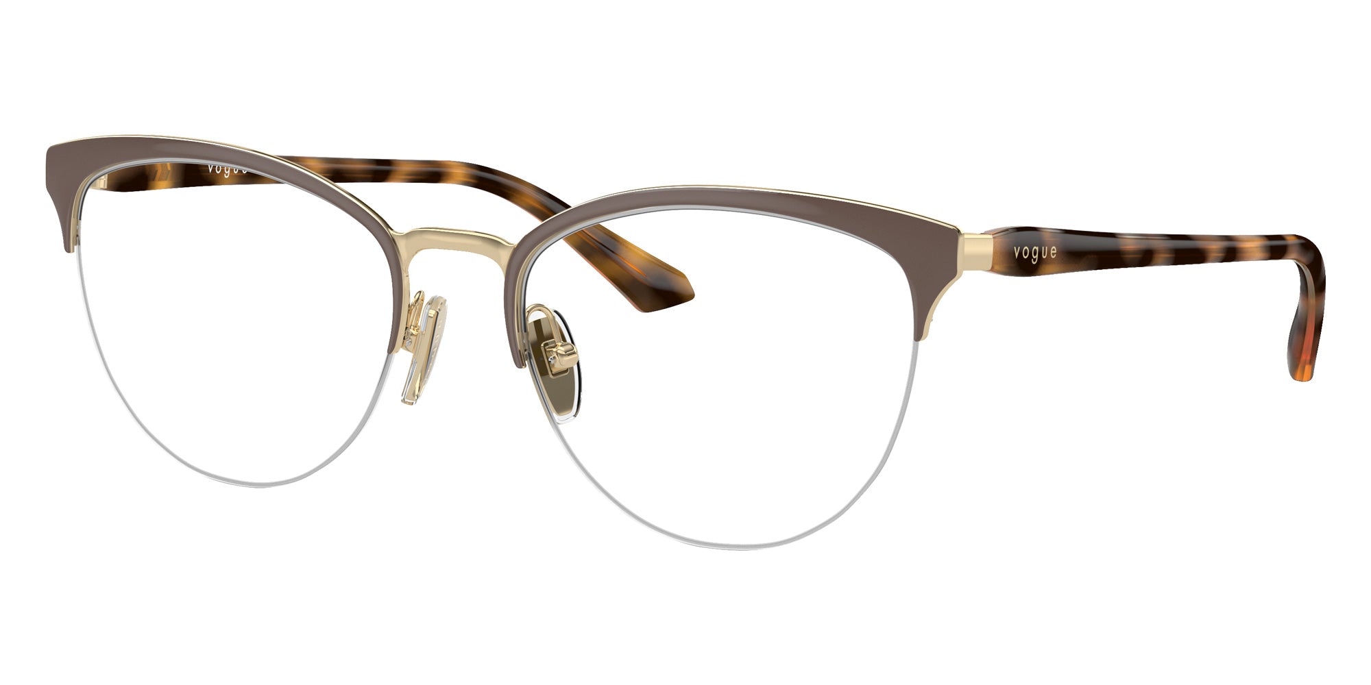 vogue eyewear VO4304 5199 51 - Top Brown/Pale Gold #id:vo43045199_s:100105