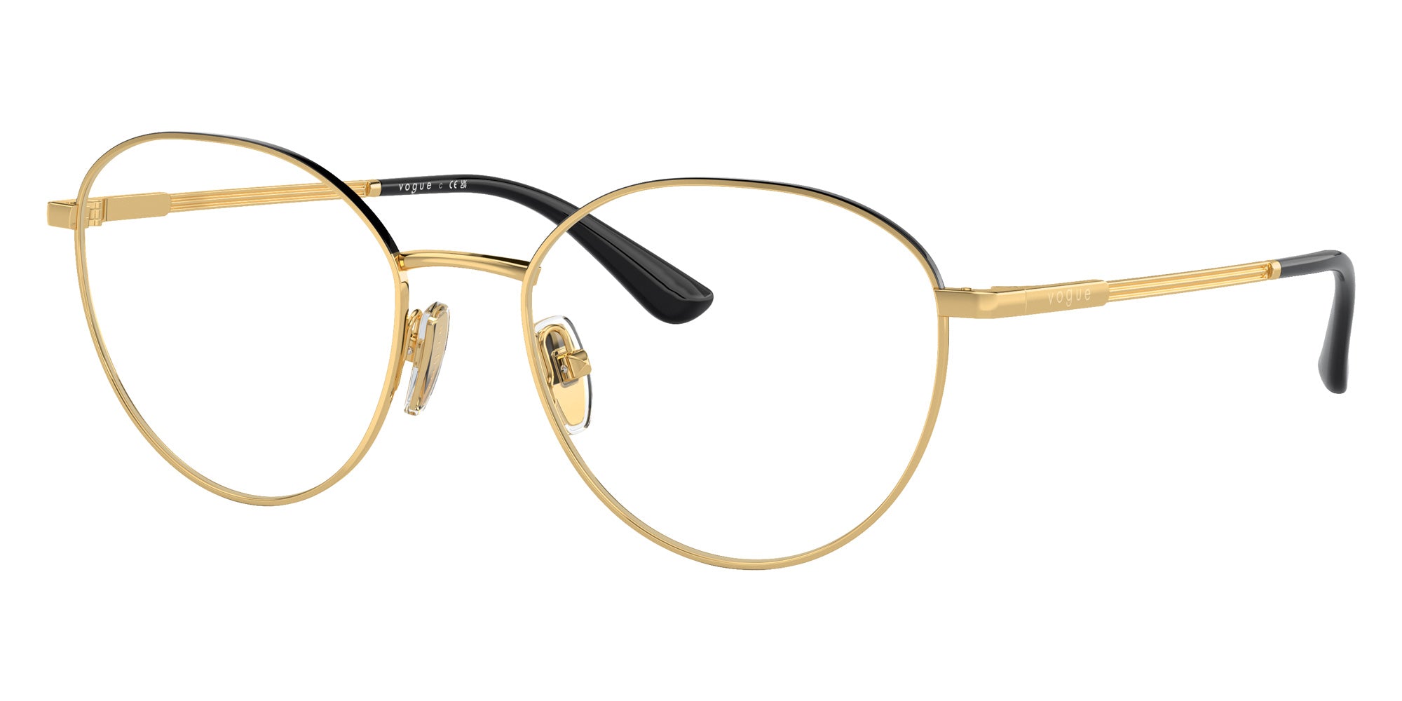 vogue eyewear VO4306 280 53 - Gold/Top Black #id:vo4306280_s:100105
