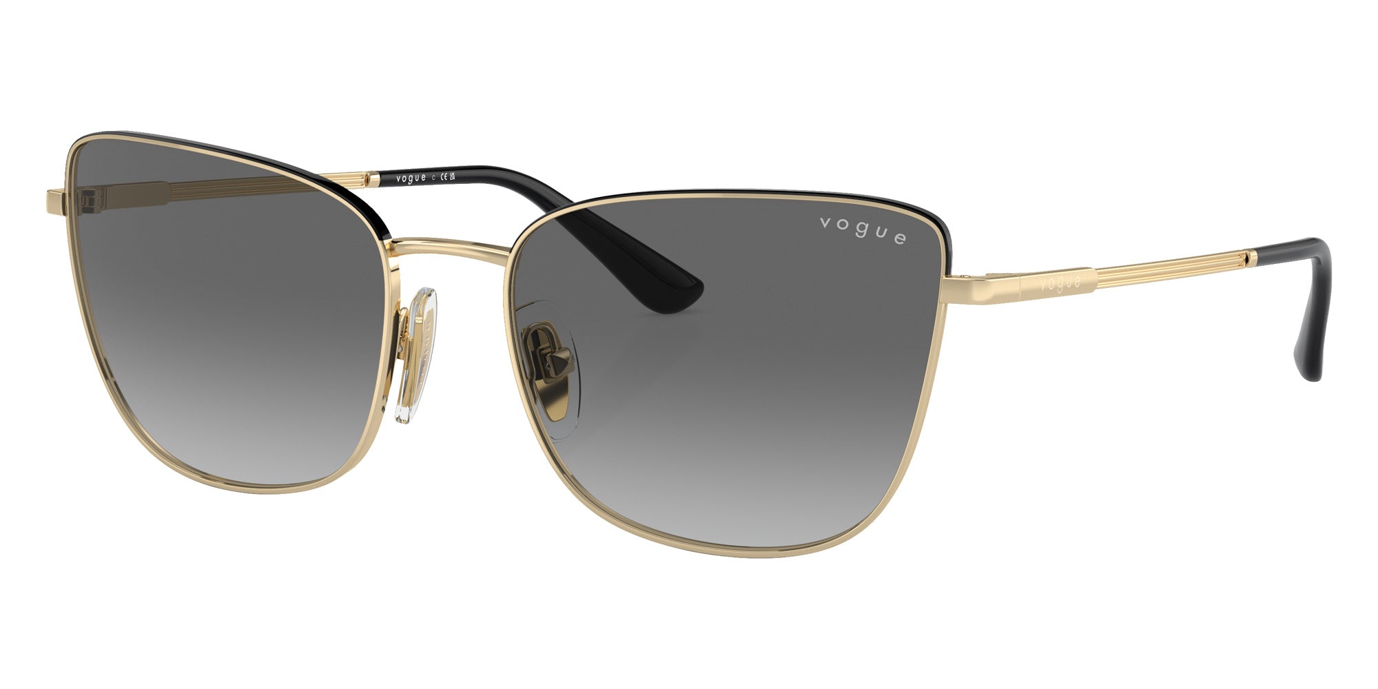 vogue eyewear VO4308S 848/11 56 - Pale Gold/Top Black / Gray Gradient #id:vo4308s84811_s:102105