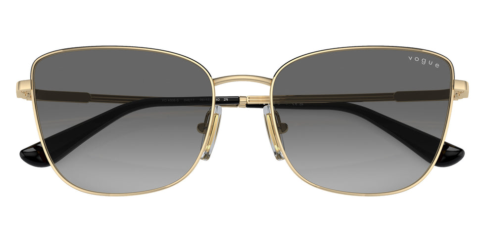 vogue eyewear VO4308S 848/11 56 - Pale Gold/Top Black / Gray Gradient #id:vo4308s84811_s:102125
