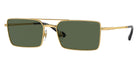 vogue eyewear VO4309S 280/9A 55 - Gold / Dark Green Polarized
