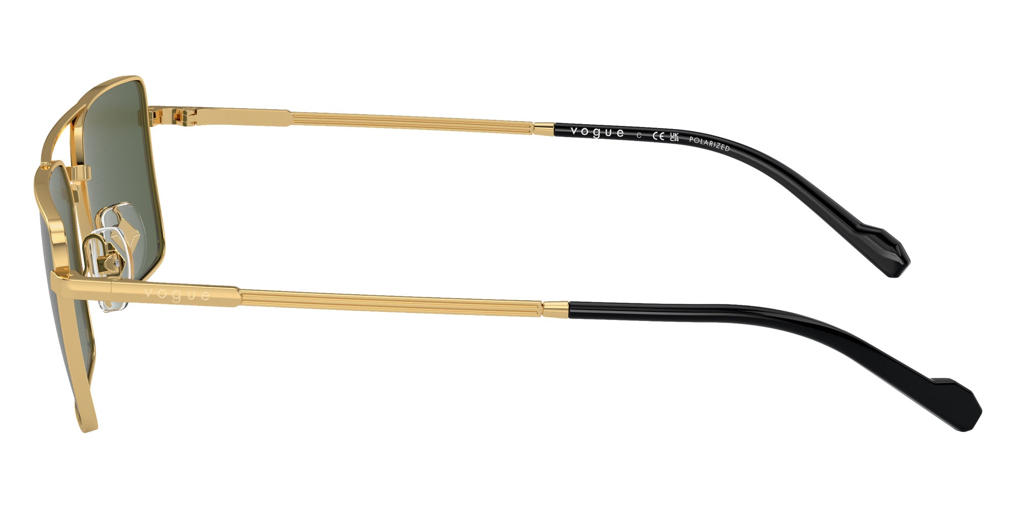 vogue eyewear VO4309S 280/9A 57 - Gold / Dark Green Polarized #id:vo4309s2809a_s:100110