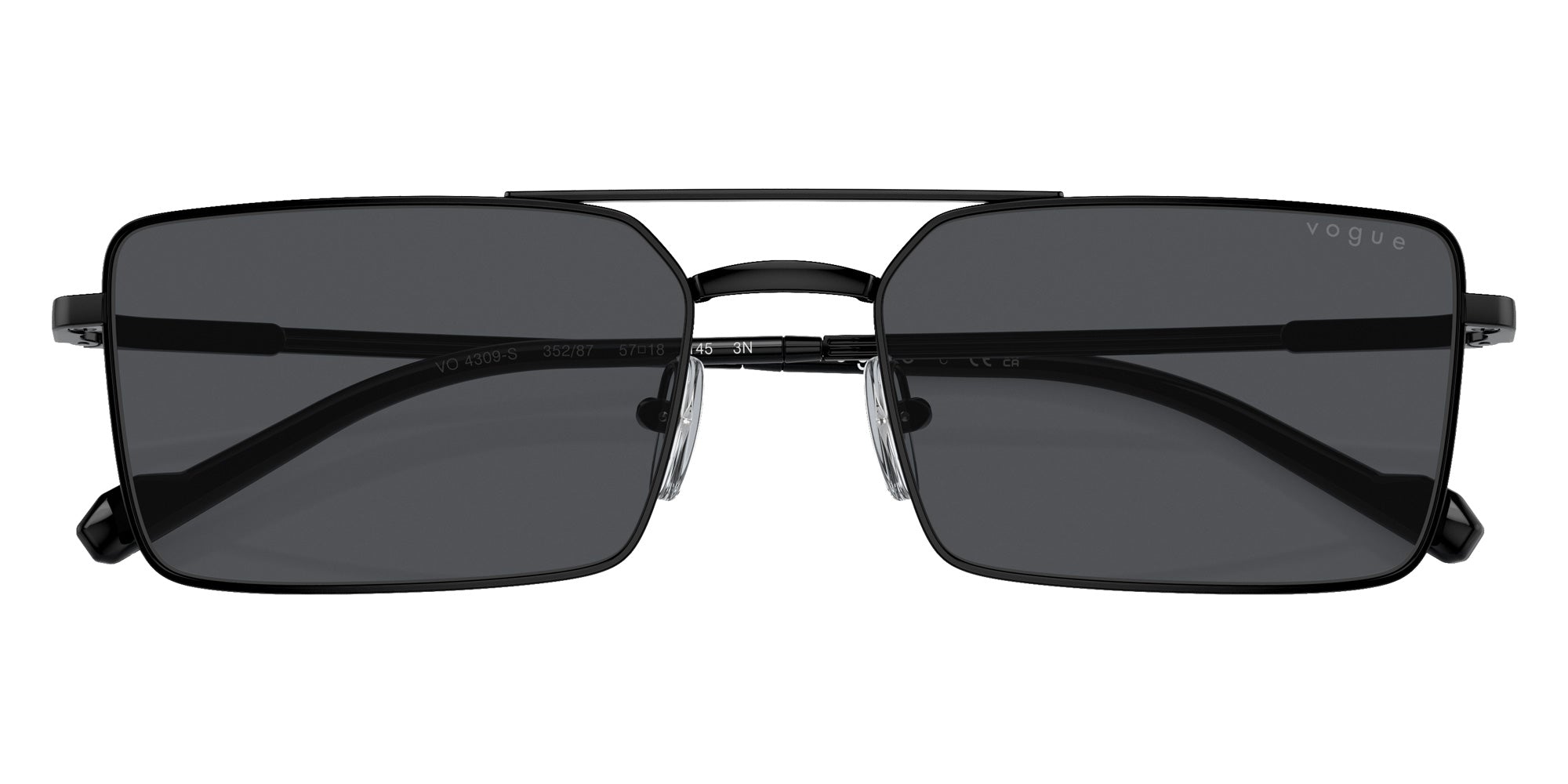 vogue eyewear VO4309S 352/87 55 - Black / Dark Gray #id:vo4309s35287_s:102125