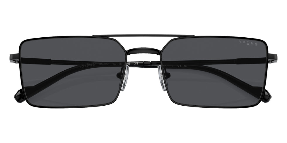 vogue eyewear VO4309S 352/87 55 - Black / Dark Gray #id:vo4309s35287_s:102125