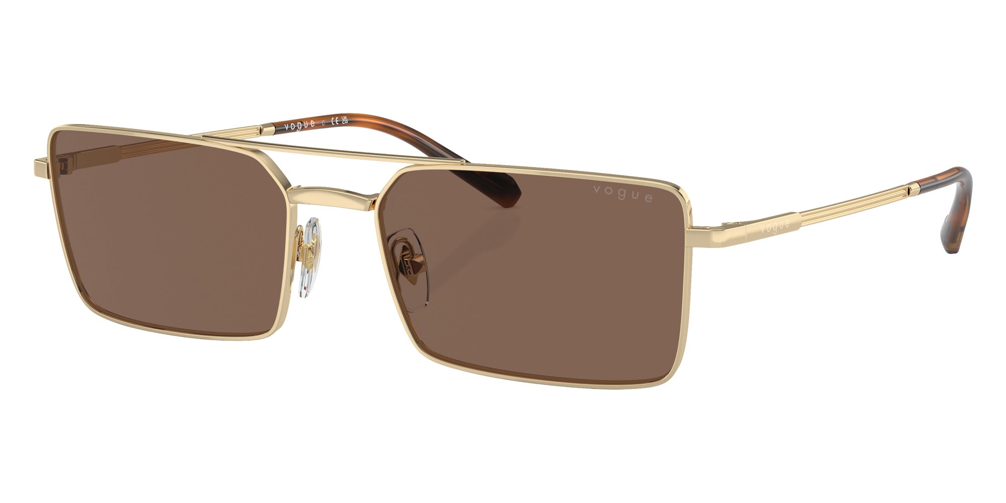 vogue eyewear VO4309S 848/73 55 - Pale Gold / Dark Brown #id:vo4309s84873_s:104105