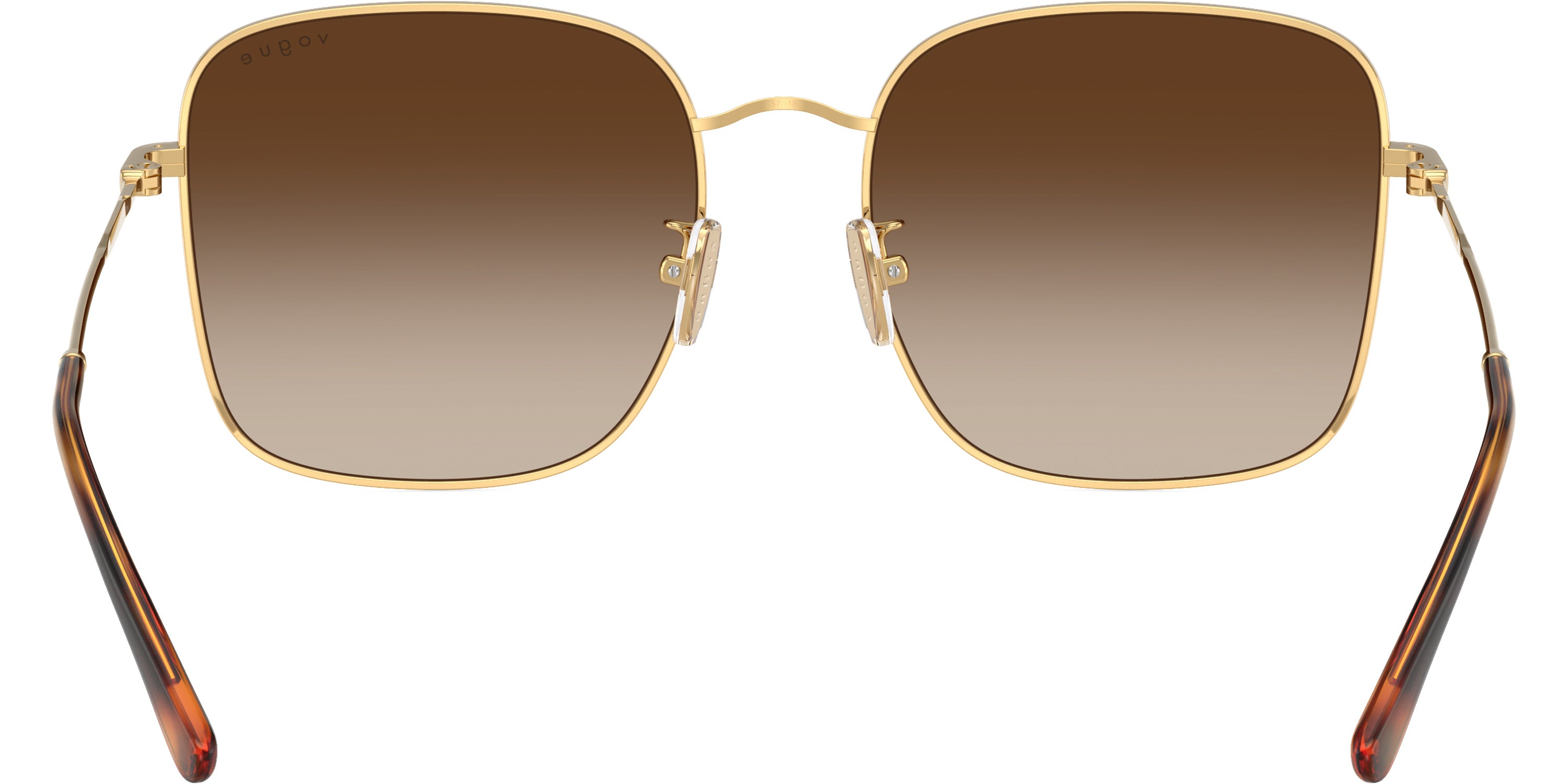 vogue eyewear VO4327SD 280/13 57 - Gold / Gradient Brown