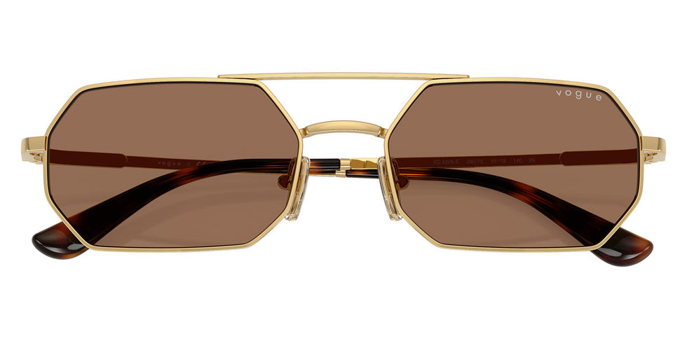 vogue eyewear VO4329S 280/73 55 - Gold / Dark Brown