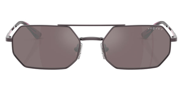 Light Violet / Polarized Pink Flash Silver Mirrored / 55-18-140