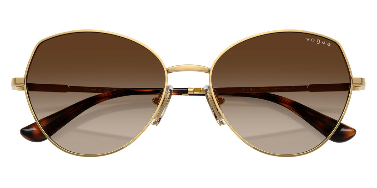 vogue eyewear VO4330S 280/13 56 - Gold / Gradient Brown