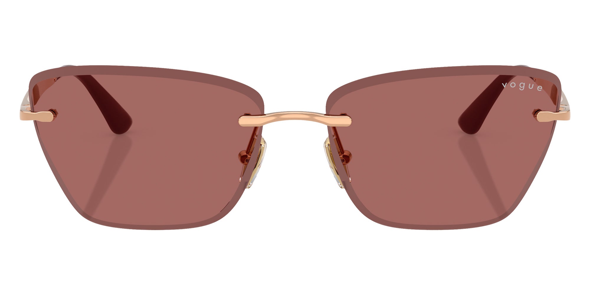 vogue eyewear VO4332S 515269 59 - Rose Gold / Dark Purple #id:vo4332s515269_s:100100