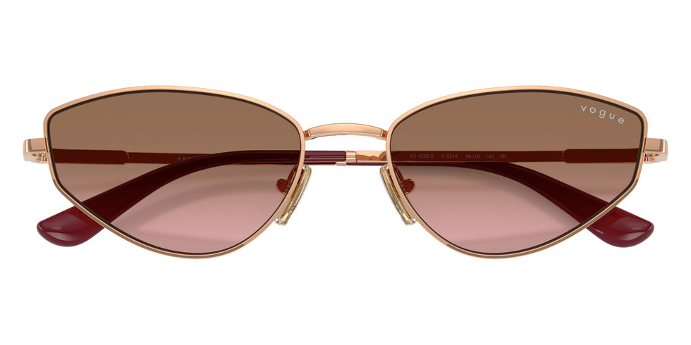 vogue eyewear VO4339S 515214 56 - Rose Gold / Pink Gradient Brown #id:vo4339s515214_s:106125