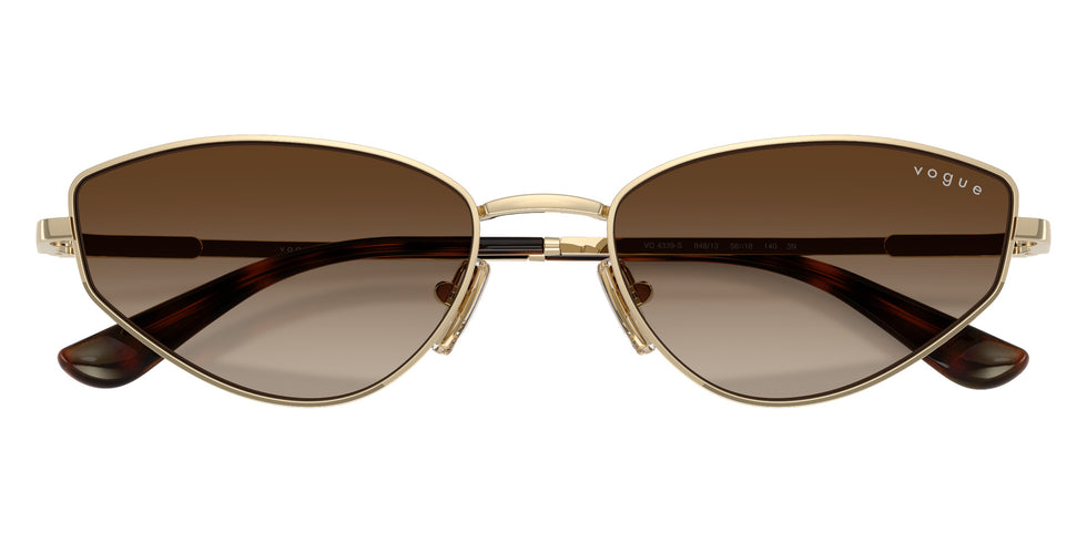 vogue eyewear VO4339S 848/13 56 - Pale Gold / Gradient Brown #id:vo4339s84813_s:108125
