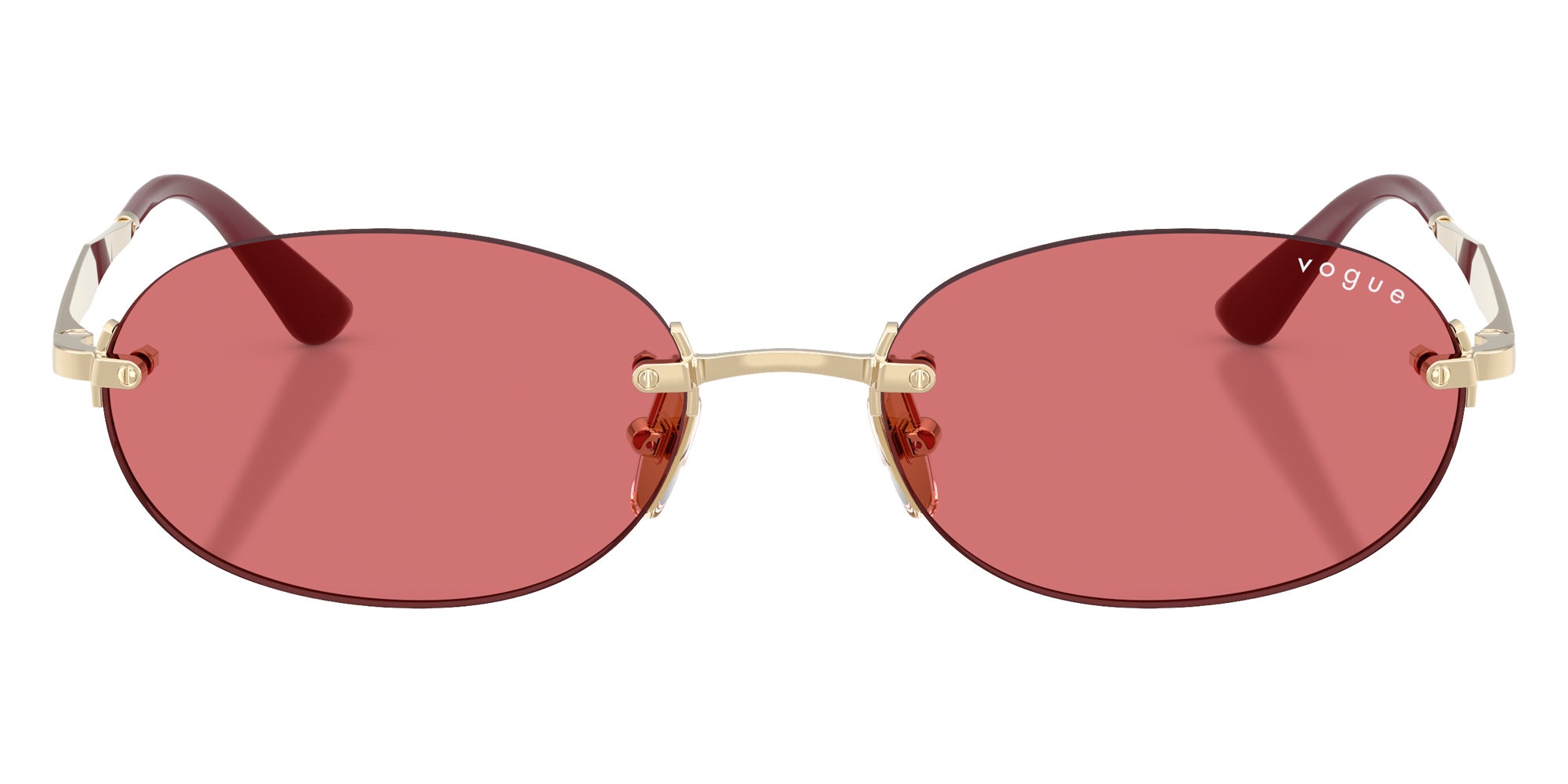 vogue eyewear VO4342S 848/75 55 - Pale Gold / Red #id:vo4342s84875_s:108100