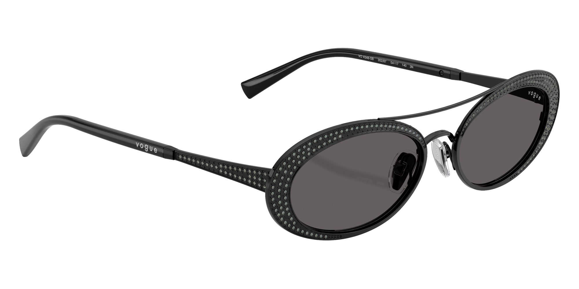 vogue eyewear VO4348SB 352/87 54 - Black / Black Smoke #id:vo4348sb35287_s:102120