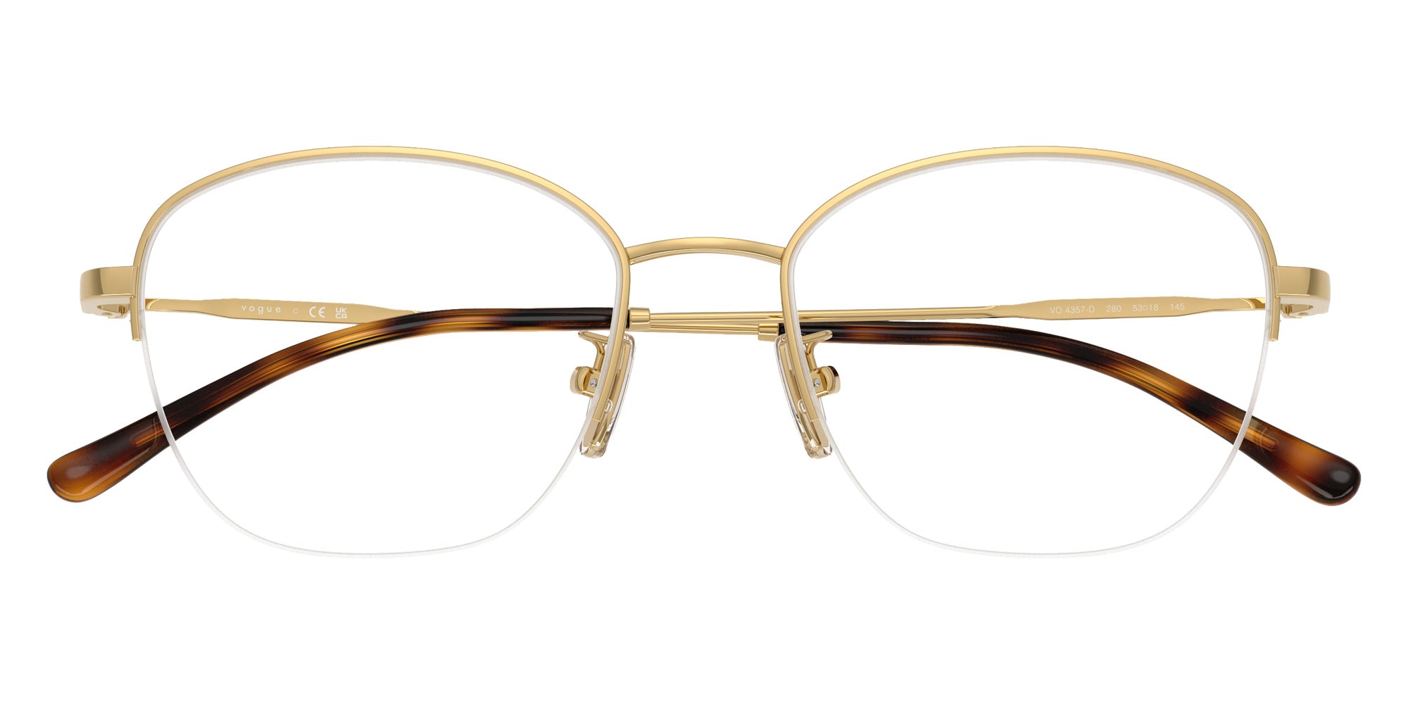 vogue eyewear VO4357D 280 53 - Gold #id:vo4357d280_s:100125