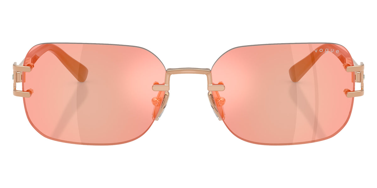 vogue eyewear VO4367SB 51526Q 58 - Rose Gold / Brown Mirrored Red/Yellow #id:vo4367sb51526q_s:104100