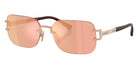 vogue eyewear VO4367SB 51526Q 58 - Rose Gold / Brown Mirrored Red/Yellow #id:vo4367sb51526q_s:104105