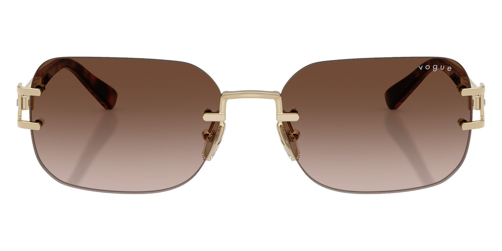 vogue eyewear VO4367SB 848/13 58 - Pale Gold / Gradient Brown #id:vo4367sb84813_s:106100