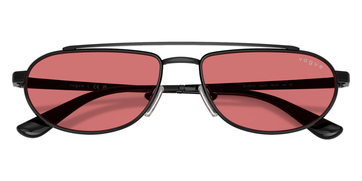 vogue eyewear VO4371S 352/75 56 - Black / Red Hiper #id:vo4371s35275_s:106125