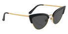 vogue eyewear VO5212S W44/87 55 - Top Black/Gold / Dark Gray #id:vo5212sw4487_s:100120