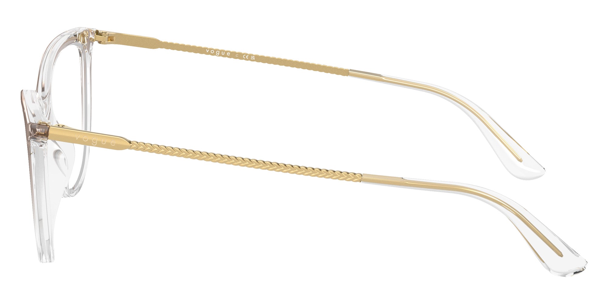 vogue eyewear VO5239 2736 54 - Top Gradient Brown/Crystal #id:vo52392736_s:100110