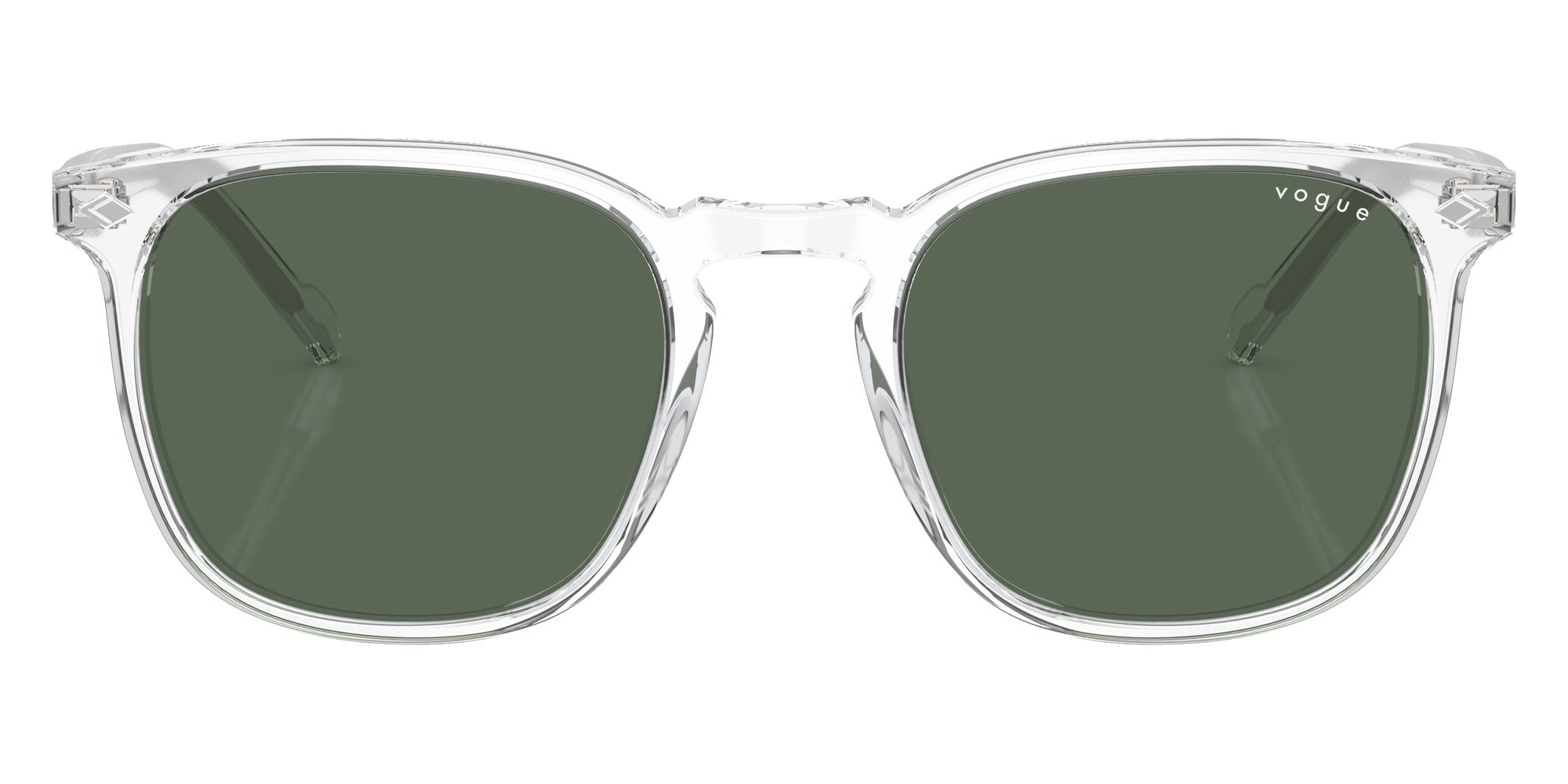 vogue eyewear VO5328S W74571 49 - Transparent / Dark Green #id:vo5328sw74571_s:100100