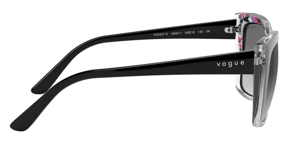 vogue eyewear VO5337S 283911 53 - Top Black / Serigraphy / Gray Gradient