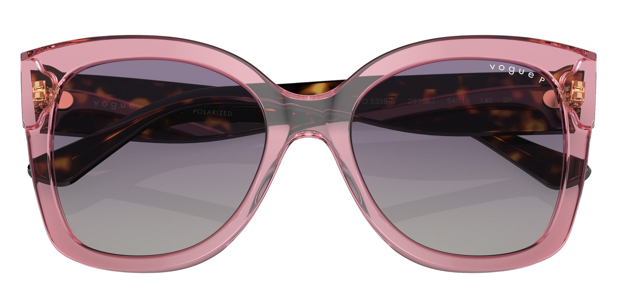 vogue eyewear VO5338S 28368J 54 - Transparent Pink / Violet Polarized #id:vo5338s28368j_s:100120