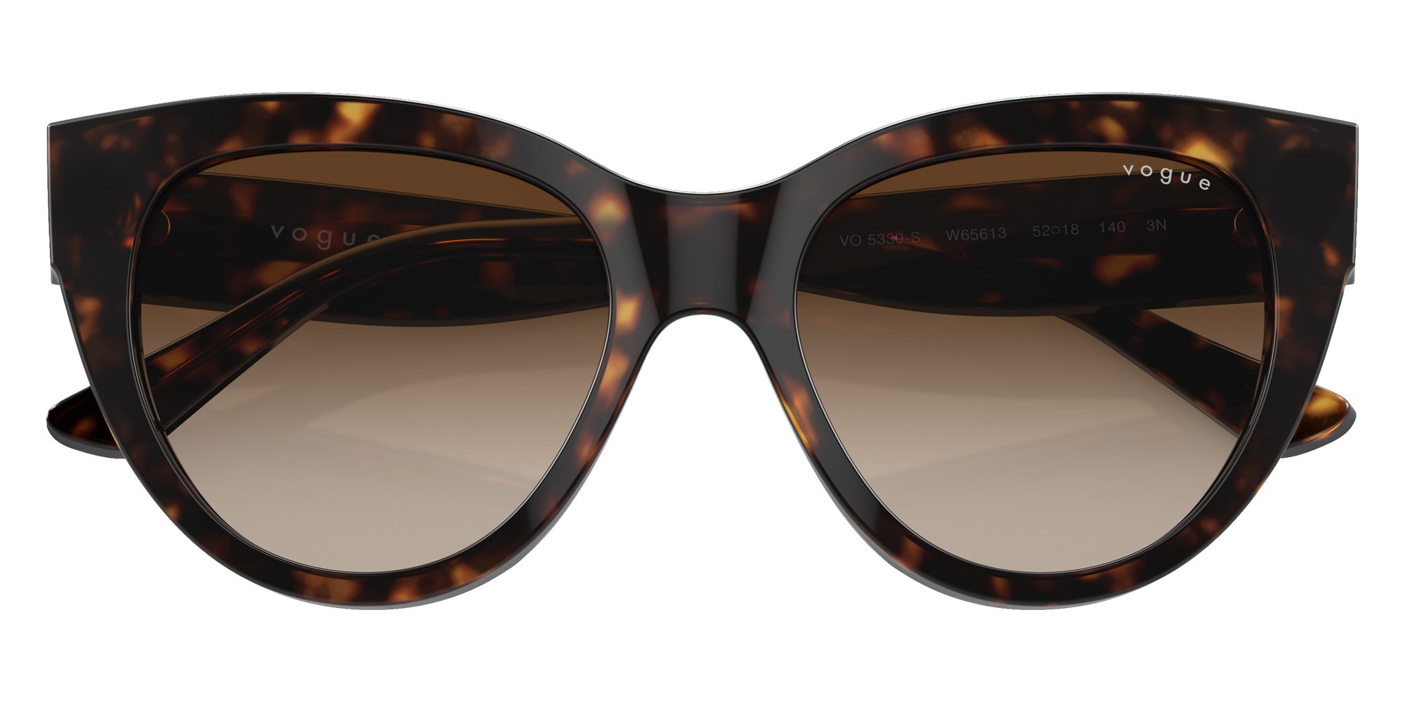 vogue eyewear VO5339S W65613 52 - Dark Havana / Brown Gradient #id:vo5339sw65613_s:100125