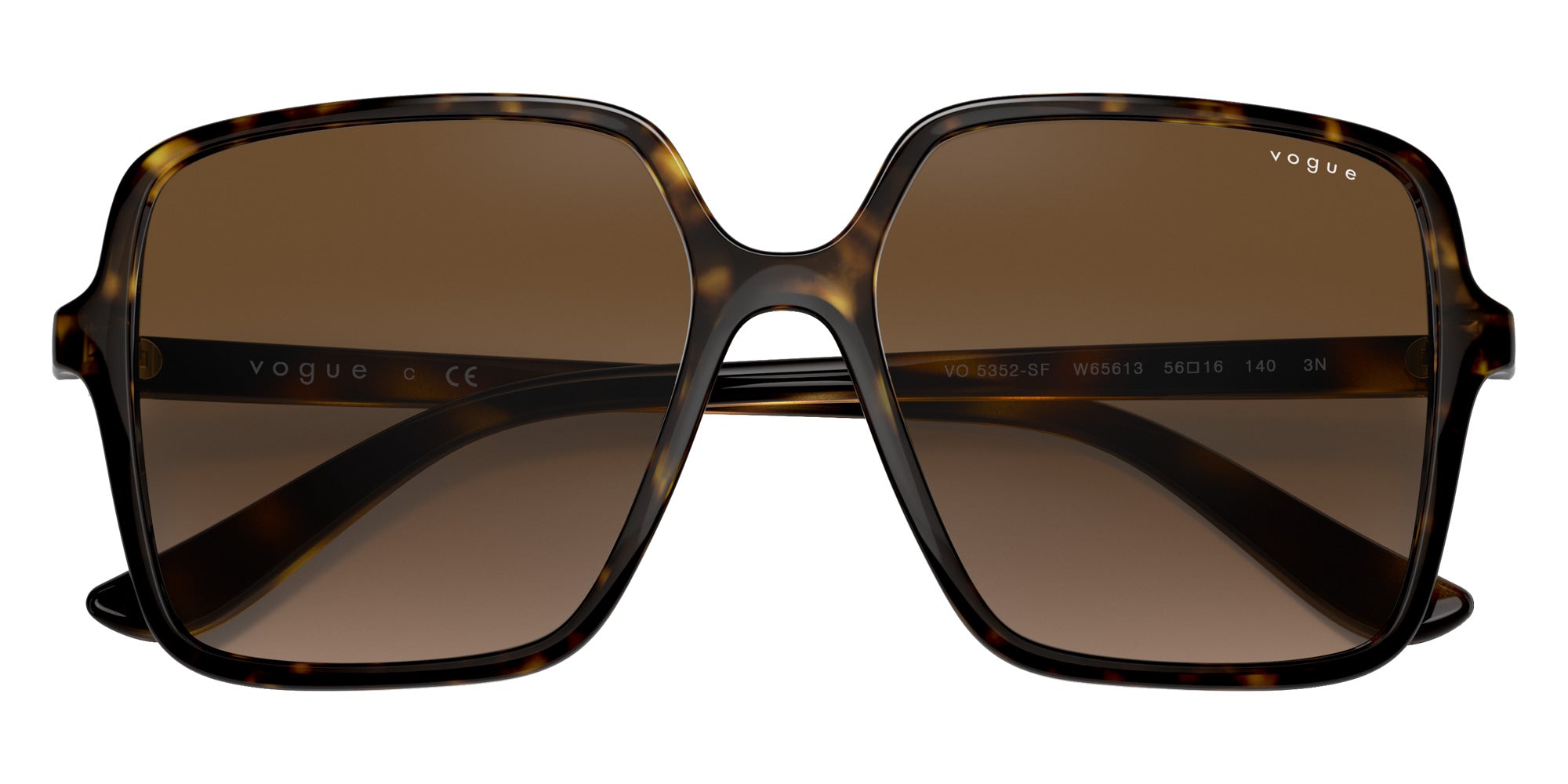 vogue eyewear VO5352SF W65613 56 - Dark Havana / Brown Gradient #id:vo5352sfw65613_s:100125