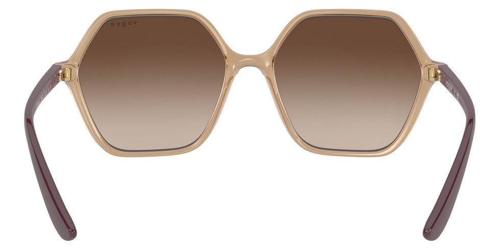 vogue eyewear VO5361S 282613 55 - Transparent Caramel / Brown Gradient