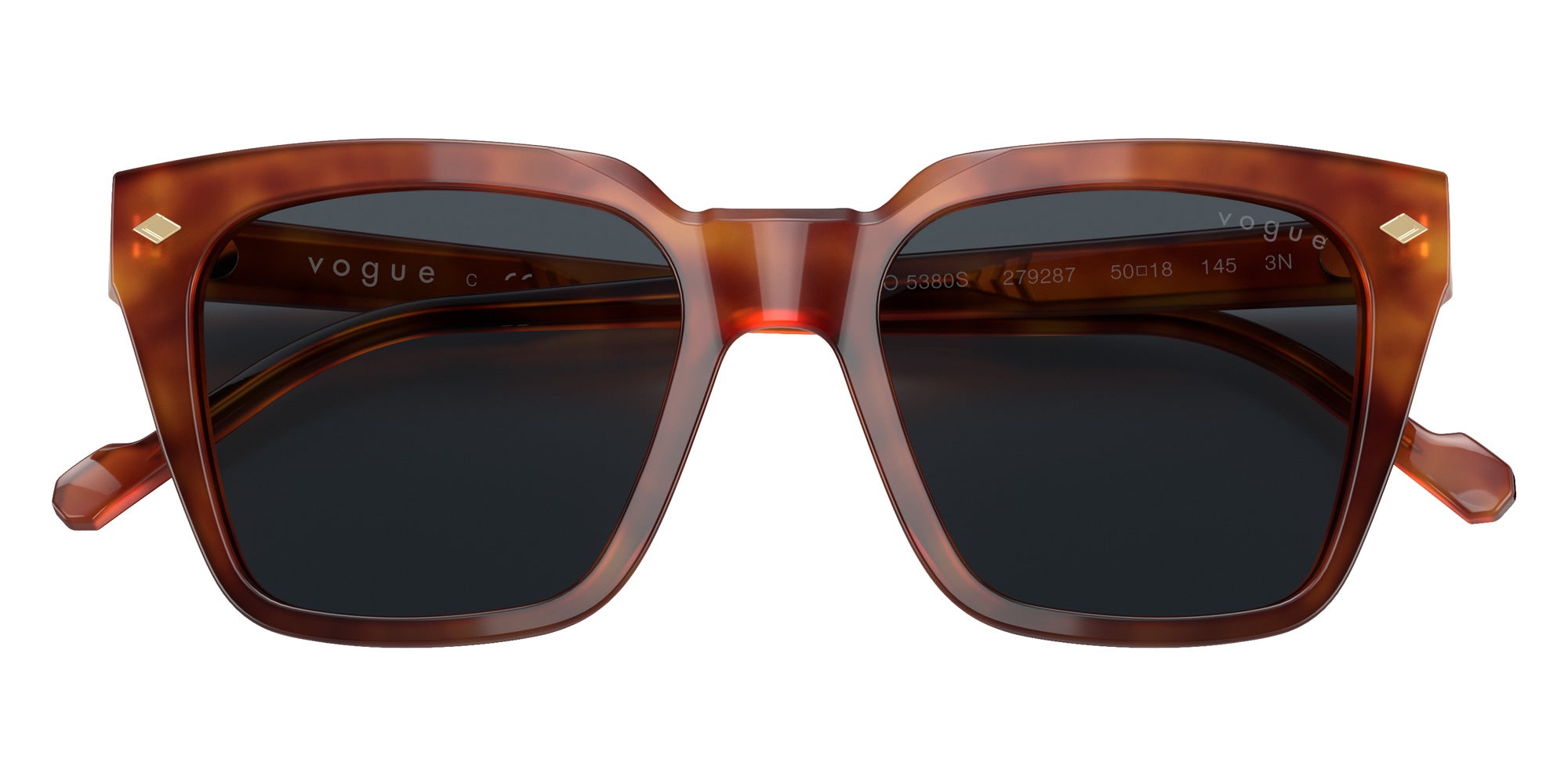 vogue eyewear VO5380S 279287 50 - Yellow Havana / Dark Gray #id:vo5380s279287_s:100125