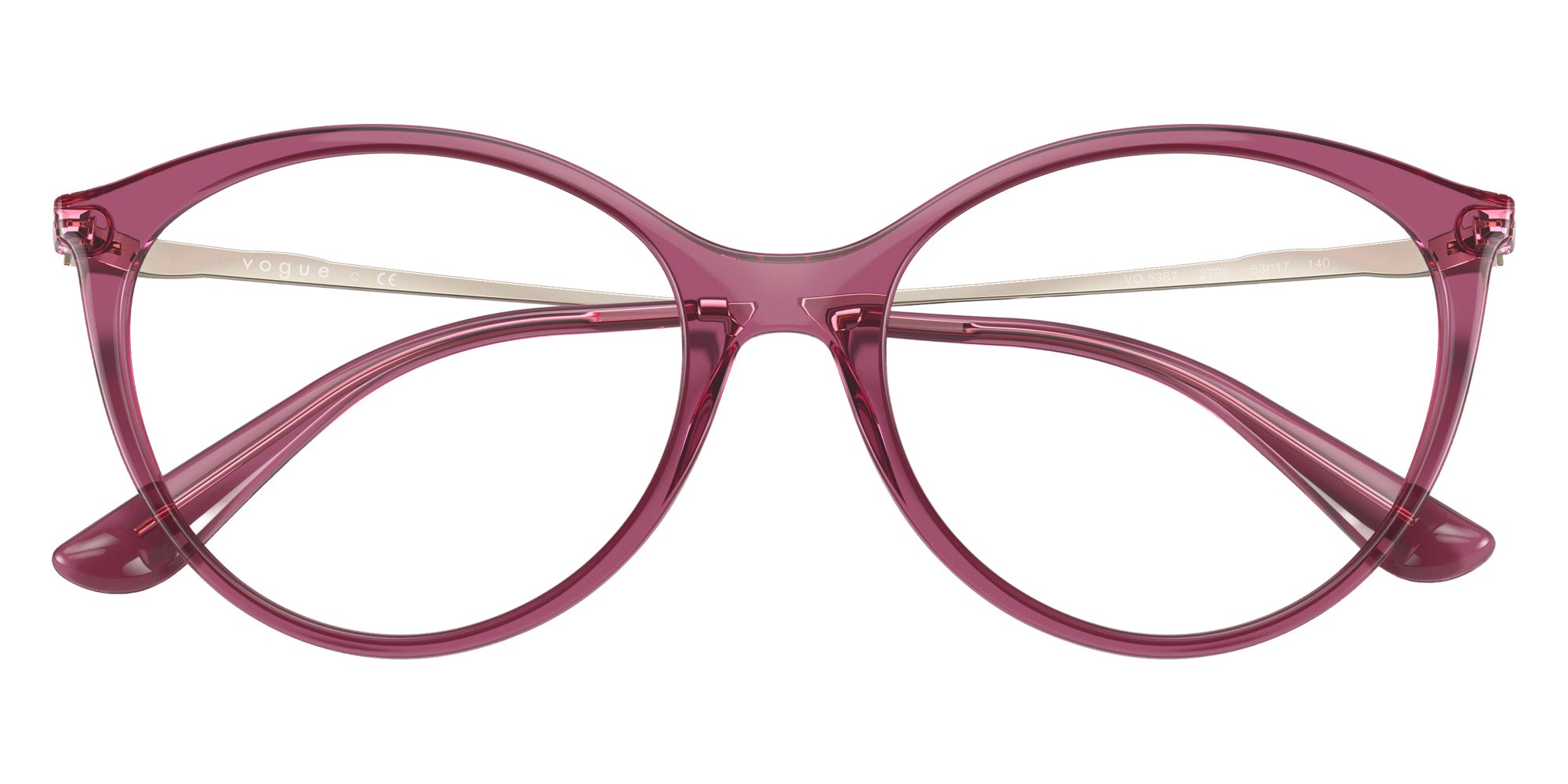 vogue eyewear VO5387 2798 51 - Transparent Purple #id:vo53872798_s:100125