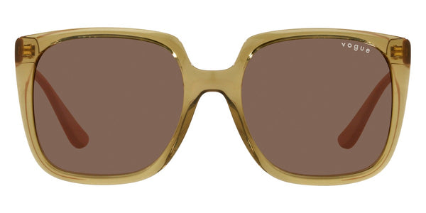 Transparent Green / Dark Brown / 54-18-140