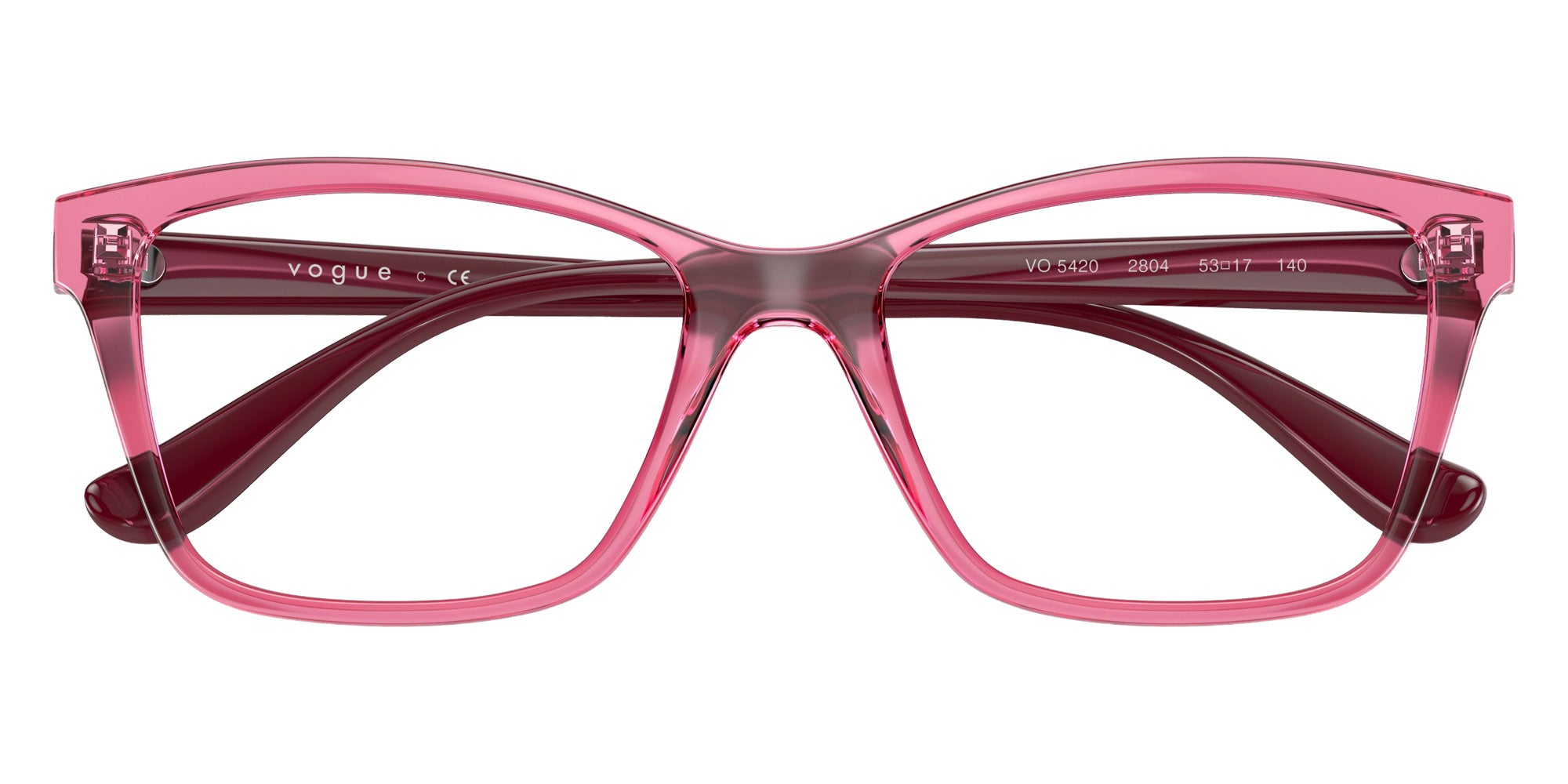 vogue eyewear VO5420 2804 53 - Transparent Cherry #id:vo54202804_s:100125