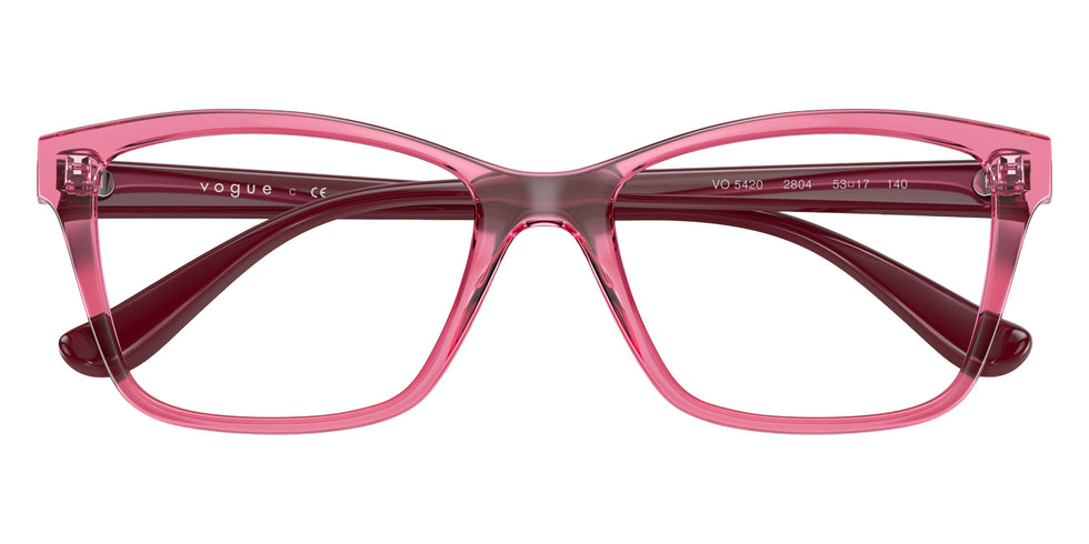 vogue eyewear VO5420 2804 53 - Transparent Cherry #id:vo54202804_s:100125