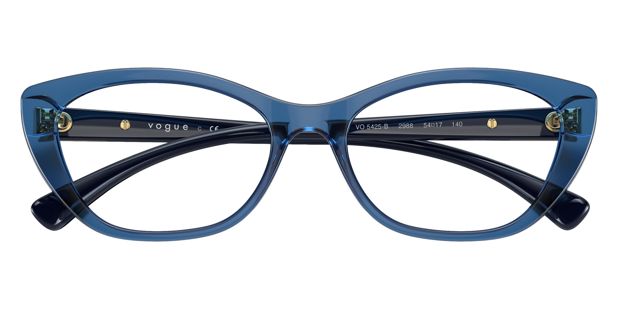 vogue eyewear VO5425B 2988 54 - Transparent Light Blue #id:vo5425b2988_s:100125