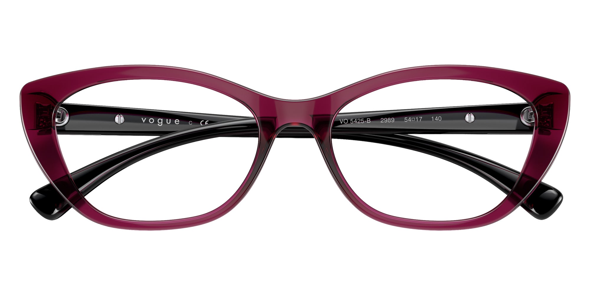 vogue eyewear VO5425B 2989 54 - Transparent Dark Cherry #id:vo5425b2989_s:100125