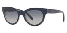 vogue eyewear VO5429S 29934L 49 - Top Dark Blue/Serigraphy / Gray Gradient Dark Blue