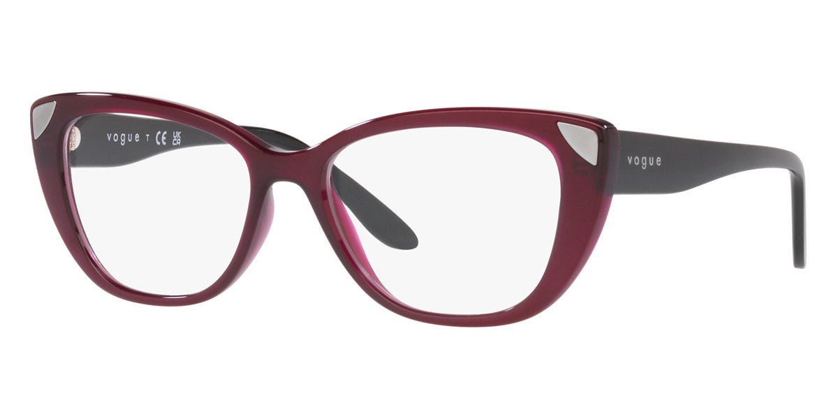 vogue eyewear VO5455 2989 53 - Transparent Cherry
