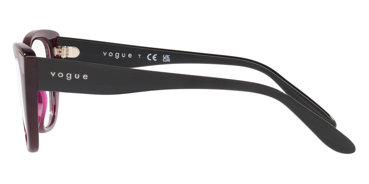 vogue eyewear VO5455 2989 53 - Transparent Cherry