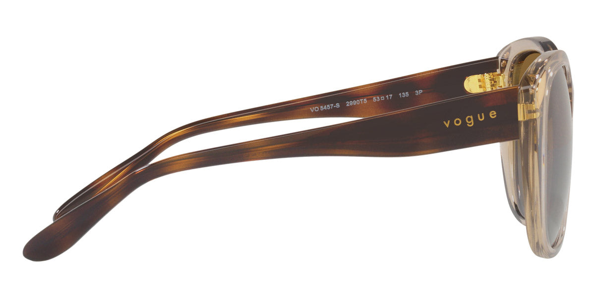 vogue eyewear VO5457S 2990T5 53 - Transparent Caramel / Polarized Brown Gradient