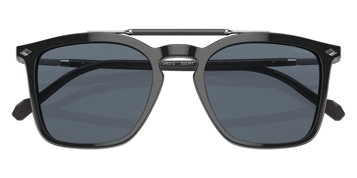 vogue eyewear VO5463S 30234Y 51 - Gray / Blue Polarized Flash Silver #id:vo5463s30234y_s:100120