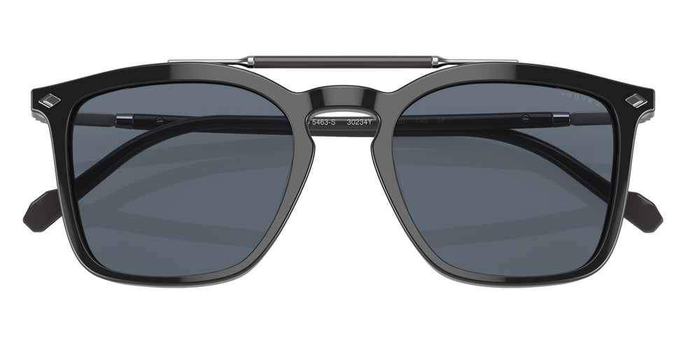 vogue eyewear VO5463S 30234Y 51 - Gray / Blue Polarized Flash Silver #id:vo5463s30234y_s:100120