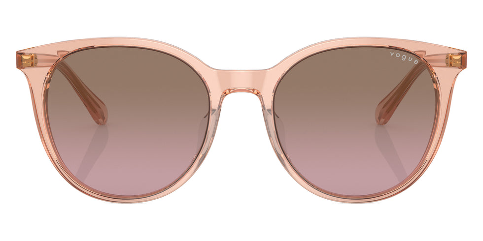 vogue eyewear VO5468SD 295414 56 - Transparent Peach / Violet Gradient Brown